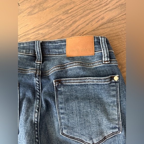 Judy Blue Skinny Fit Jeans Womens 9/29 Distressed/Destroyed Stretch Cropped - Picture 16 of 16